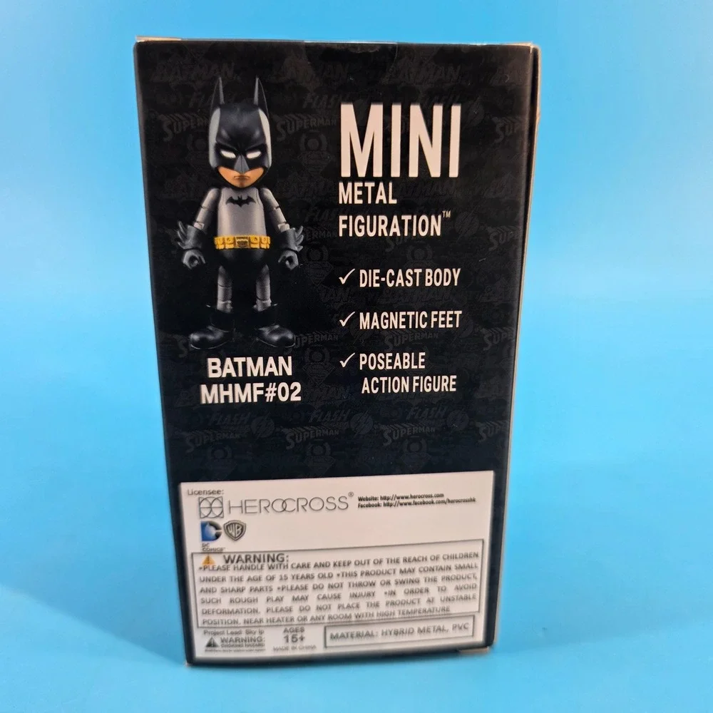 Herocross Justice League Batman Mini Metal Figuration MHMF#02 Die-Cast Figure